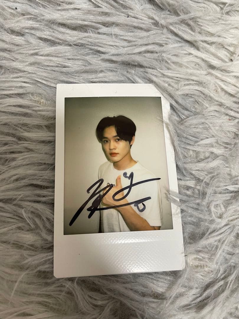 チョンロ 直筆サイン入りチェキ