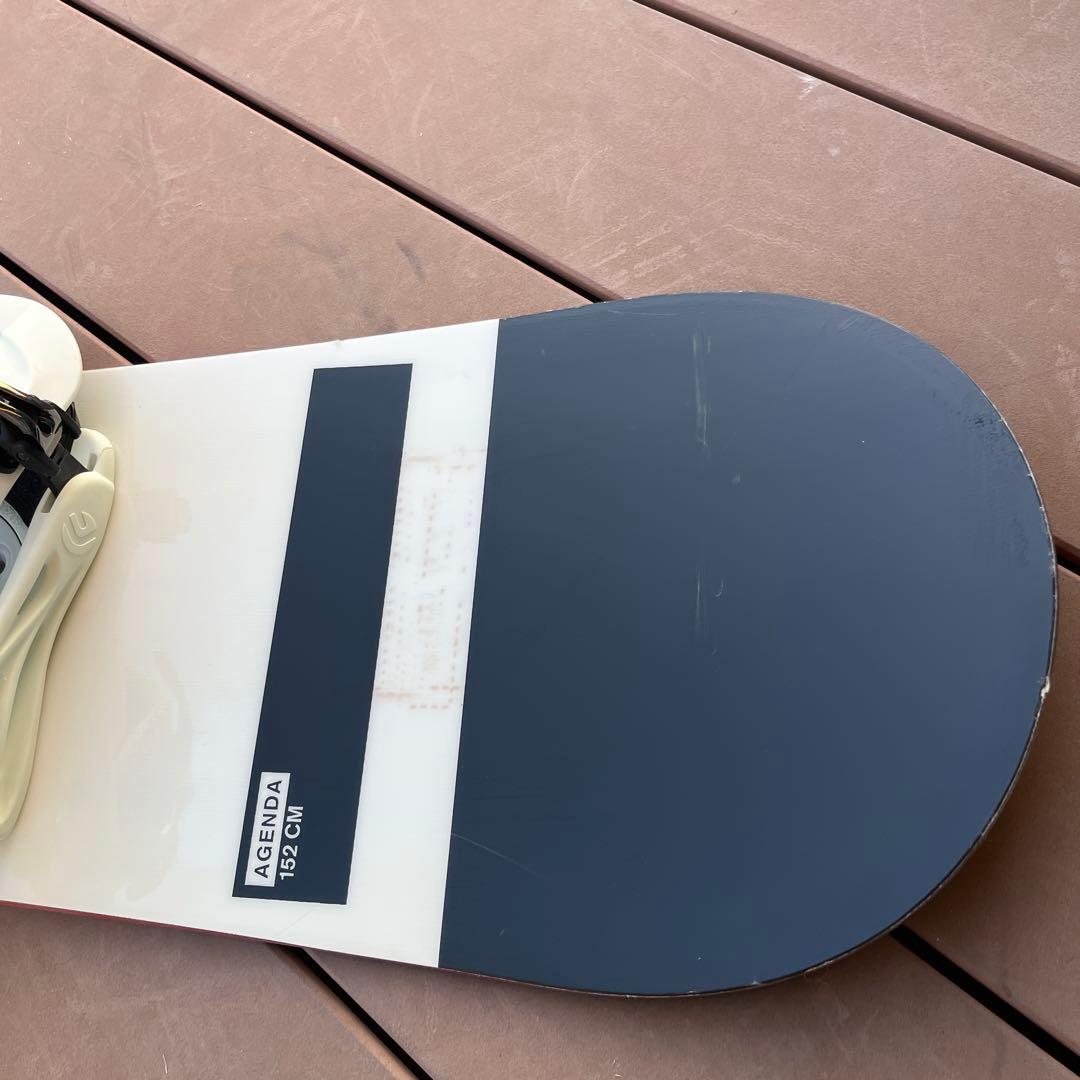 RIDE AGENDA スノーボード 152㎝　FLUX バインディング
