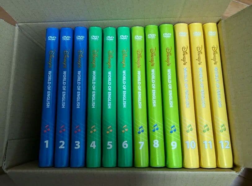 DWE シング・アロング　ディズニー　DVD 12枚セット