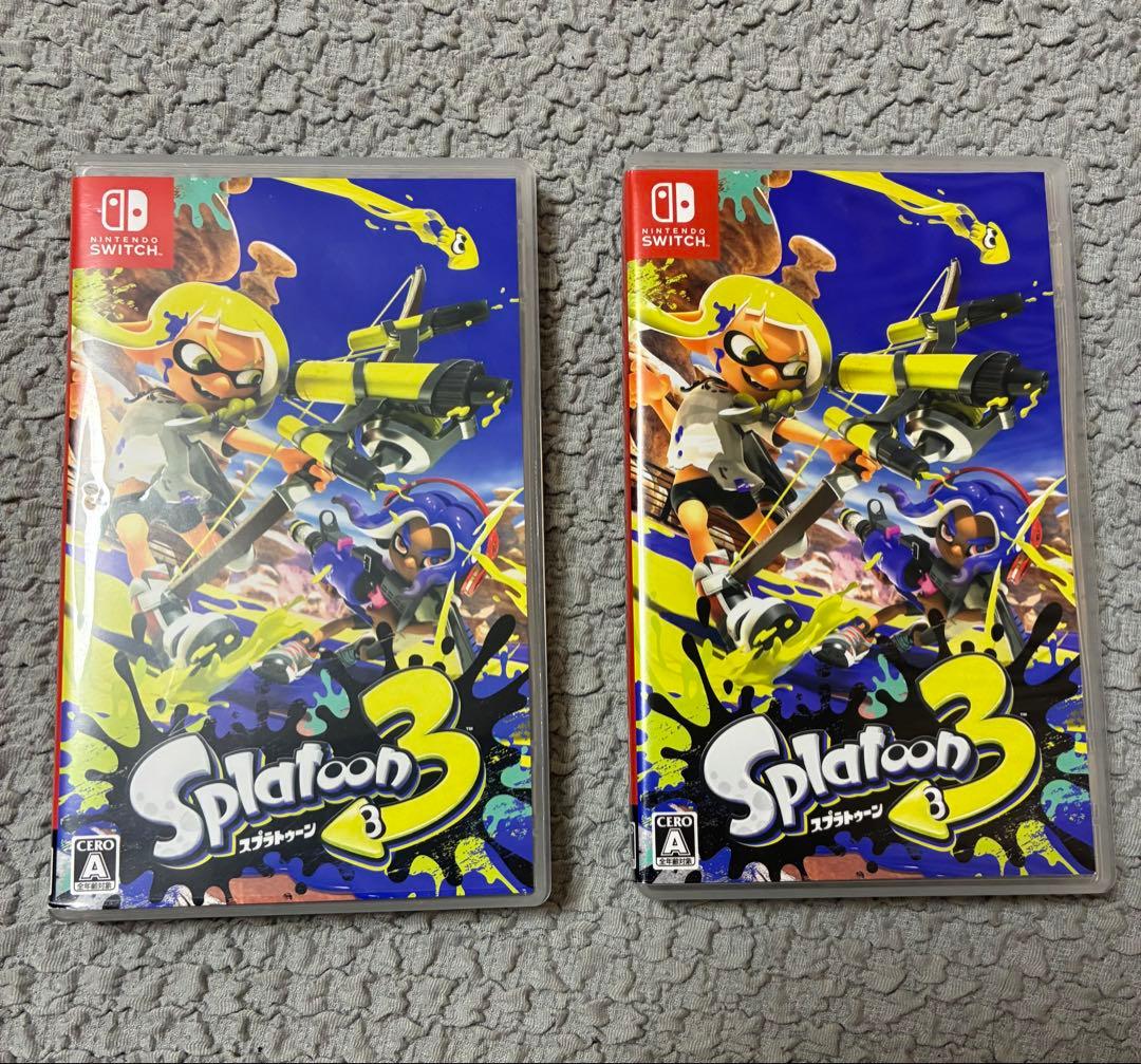 Switch スプラトゥーン3 ソフト2個