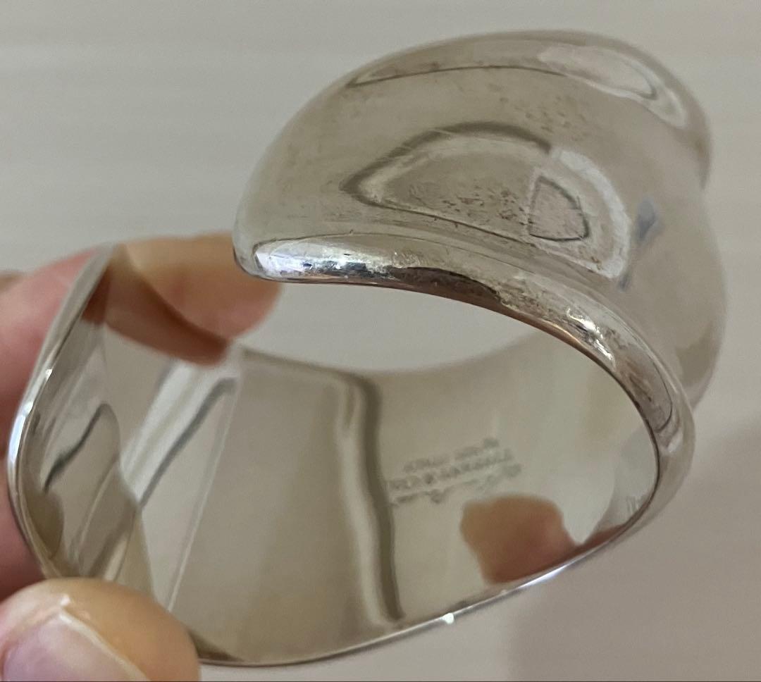 定価28万500円　ティファニー　ボーンカフ　　スモール　左手用