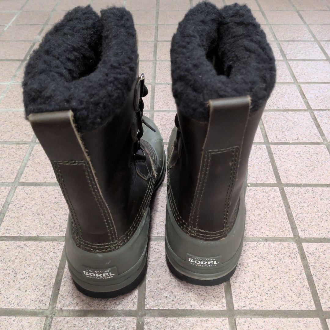 【値下げ】SOREL CARIBOU 防水ブーツ ダークブラウン