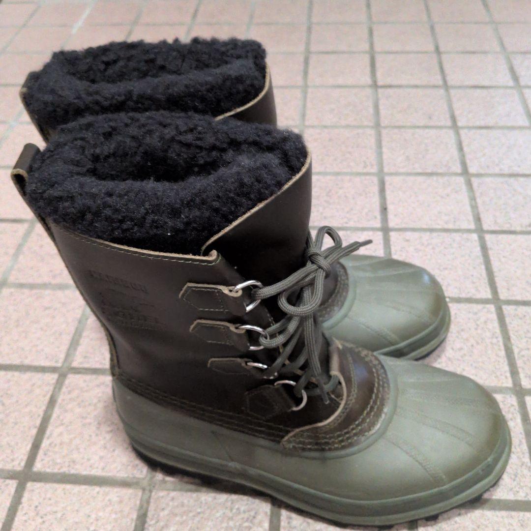 【値下げ】SOREL CARIBOU 防水ブーツ ダークブラウン
