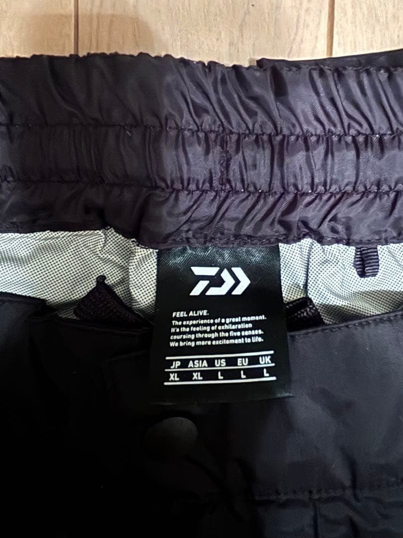 Daiwa 迷彩柄 レインウェア サイズXL