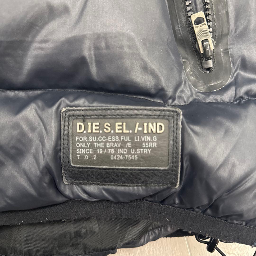 DIESEL ダウンベスト ブラック