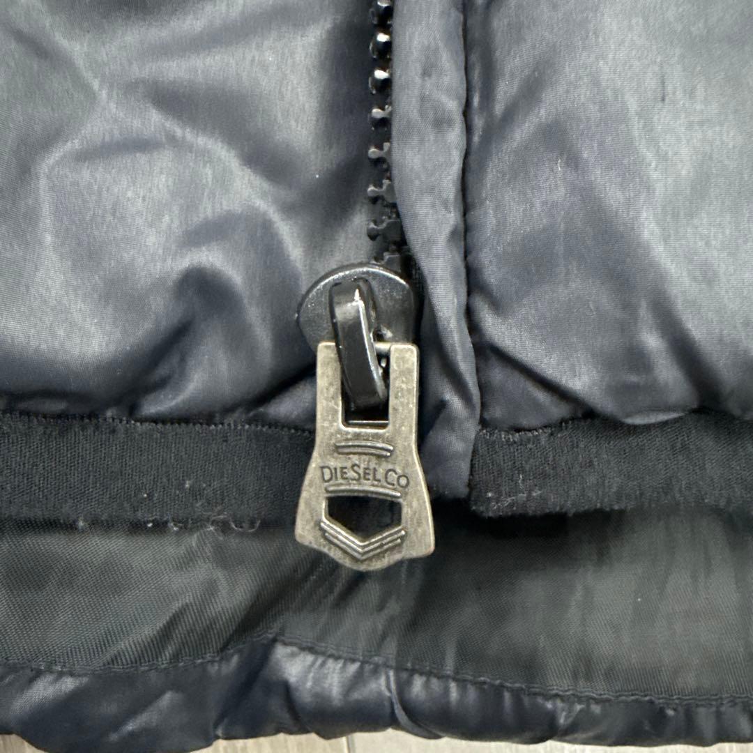 DIESEL ダウンベスト ブラック