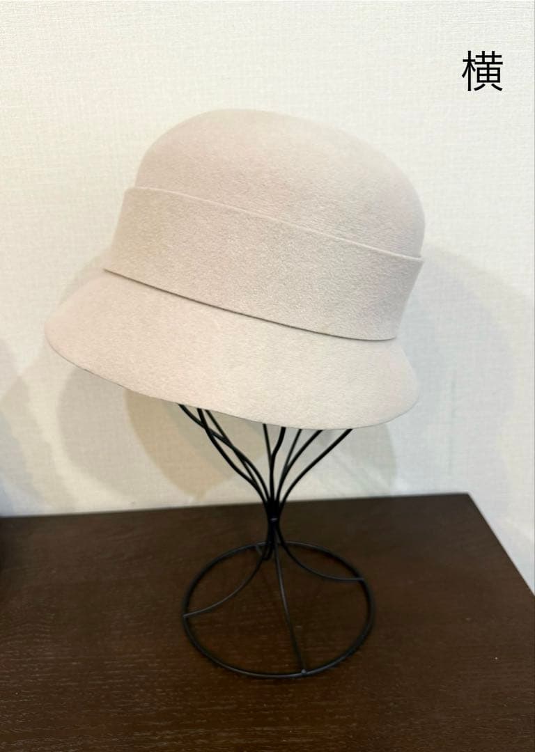 きれいめ　maxim マキシン　帽子　ベージュ