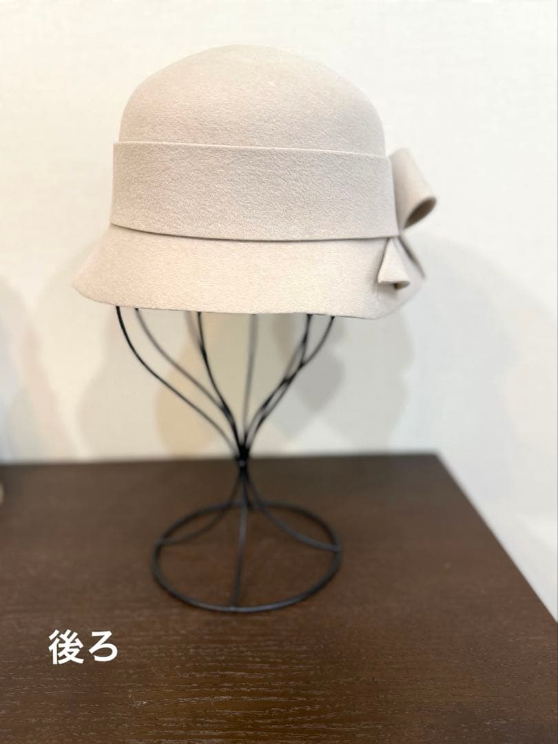 きれいめ　maxim マキシン　帽子　ベージュ