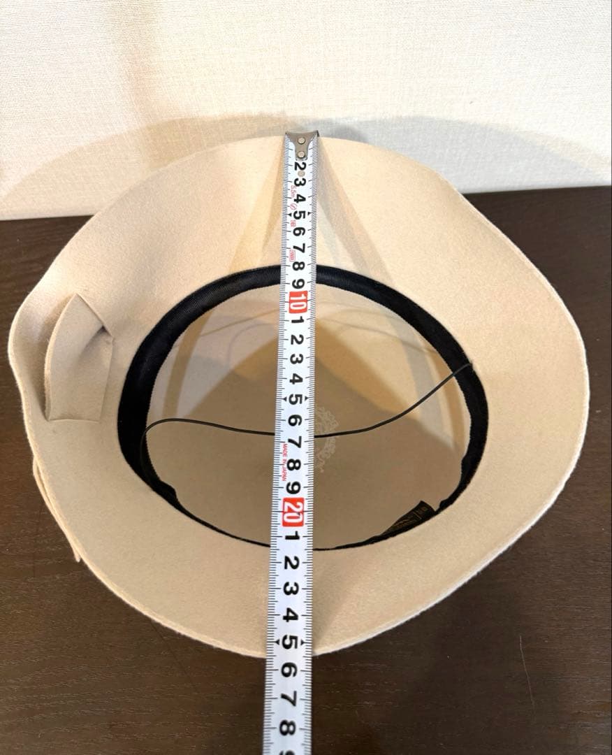 きれいめ　maxim マキシン　帽子　ベージュ