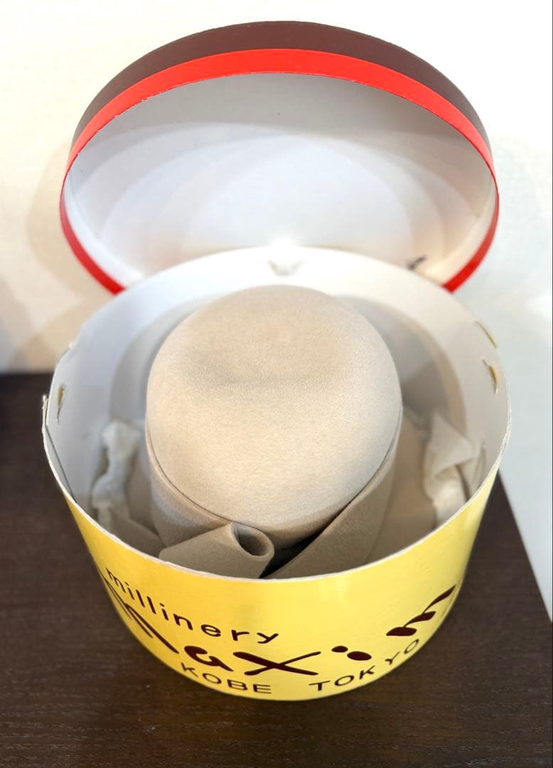 きれいめ　maxim マキシン　帽子　ベージュ