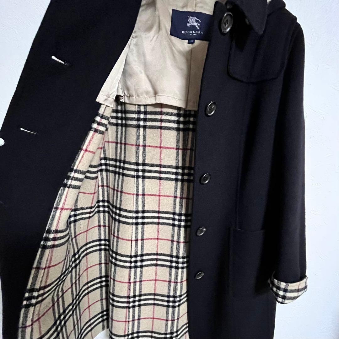 G.K.of.Qoo ✨BURBERRY ウールコート ブラック 44