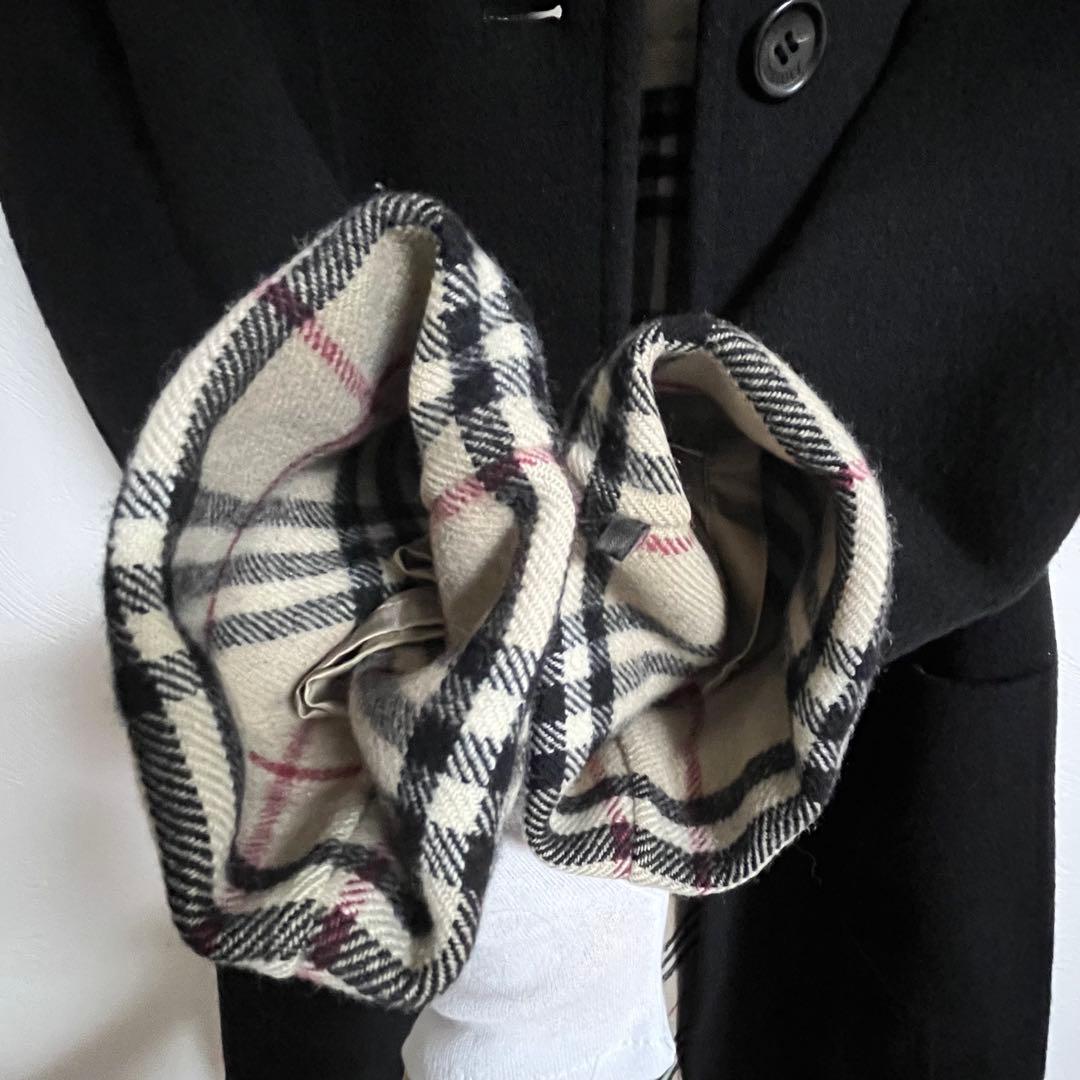 G.K.of.Qoo ✨BURBERRY ウールコート ブラック 44