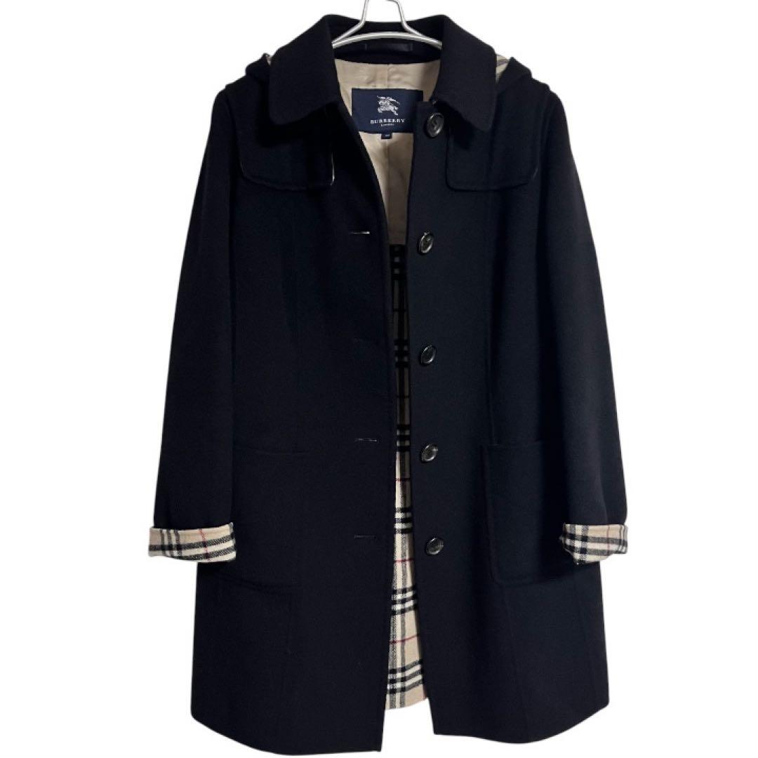 G.K.of.Qoo ✨BURBERRY ウールコート ブラック 44