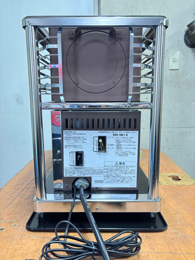 【美品】煙突型石油ストーブ　サンポットKSH-10K7 Q 2019年製