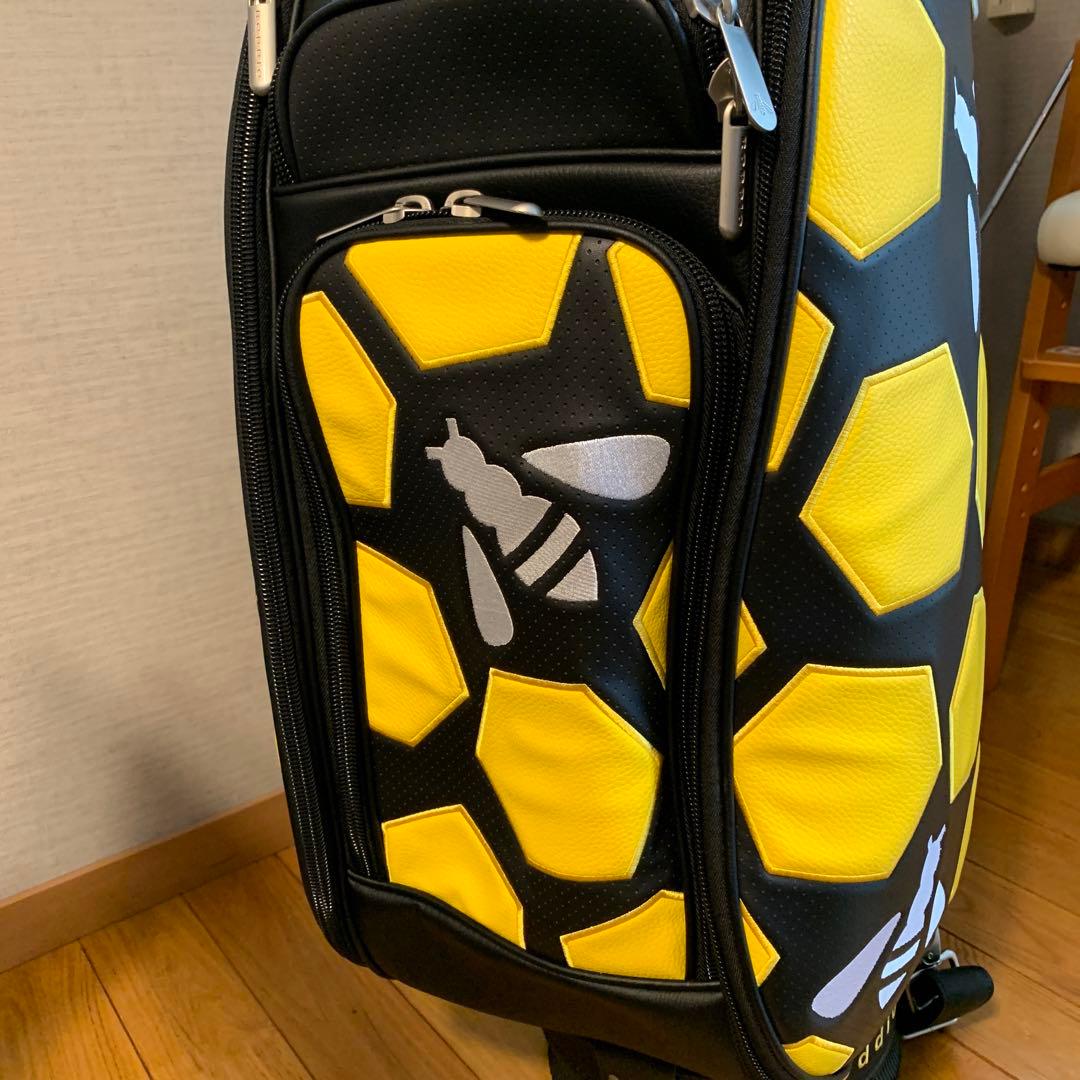 Roddio ロッディオ　ゴルフキャディバッグ 黒と黄色