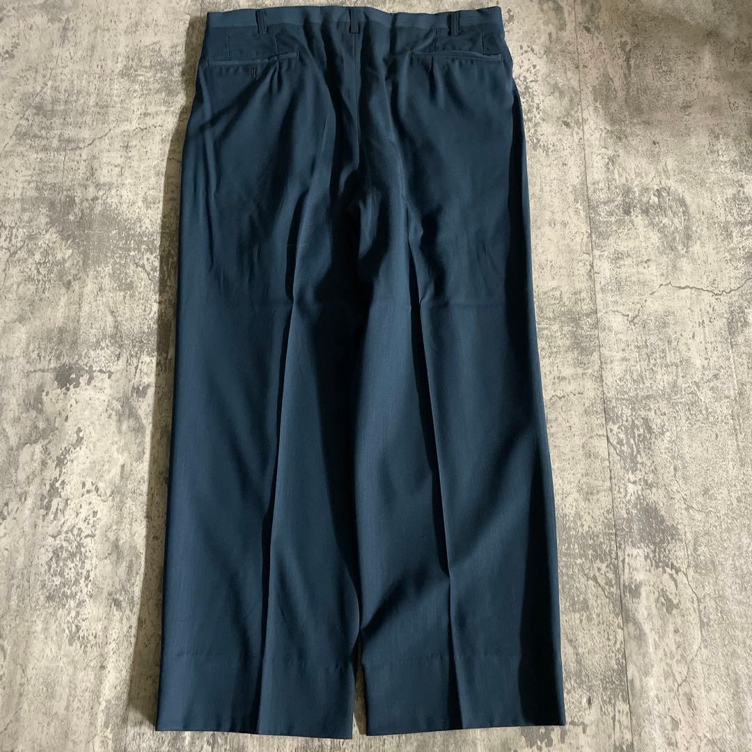 希少 クラシックティール ダブルブレストスーツ × TIFFANY ネクタイ