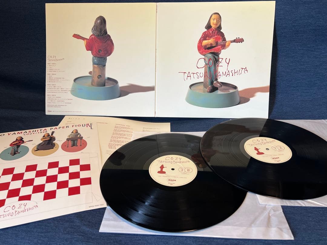 山下達郎 COZY レコード アナログ盤 2枚組