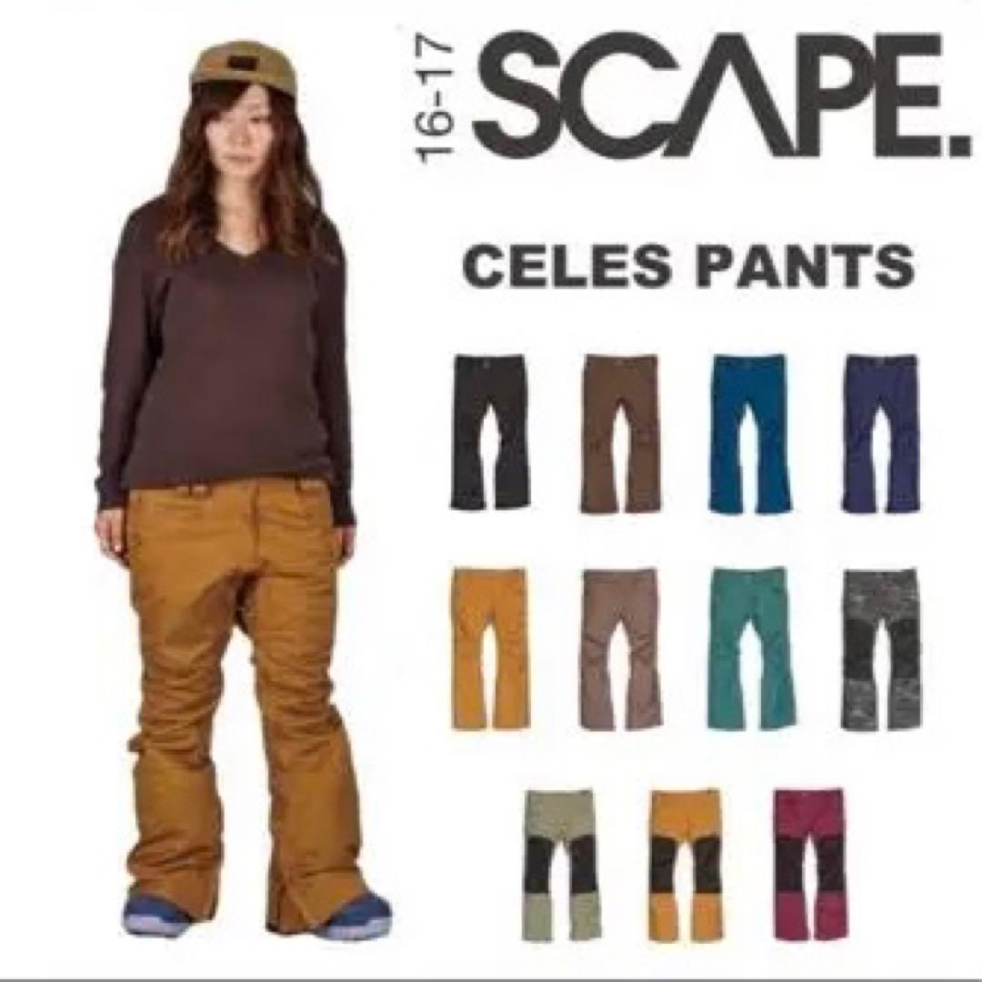 SCAPE  エスケープ　スノーボードウエア　M