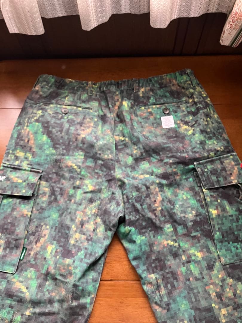 APPLEBUM ピクセルカモ カーゴパンツ L