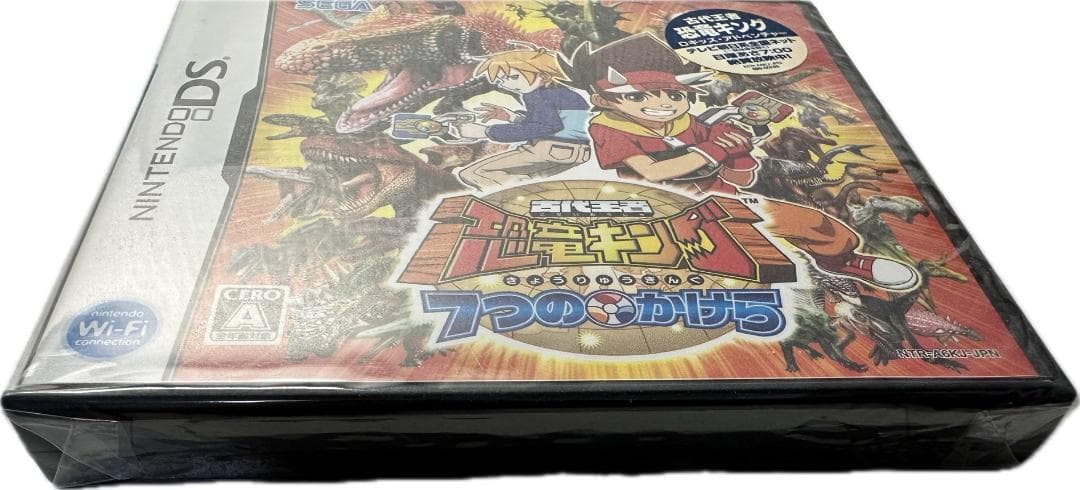 新品未開封　古代王者 恐竜キング 7つのかけら【DS】特典付き