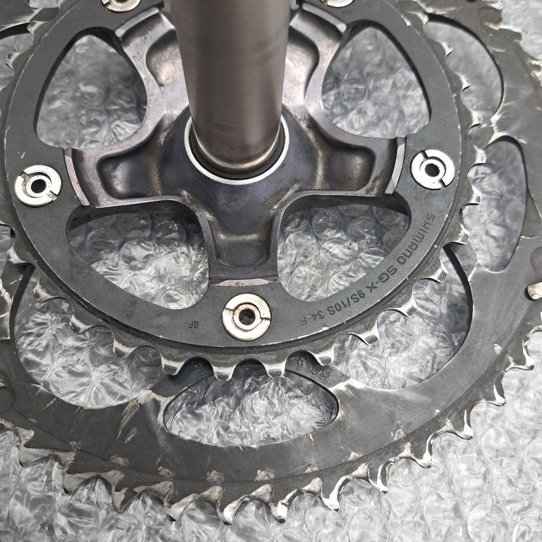 シマノ　アルテグラ クランクセット　FC-6650 BB付き　USED