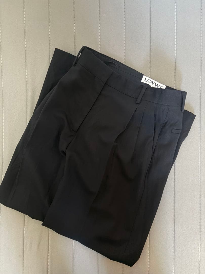 【専用】LOEWE wide straight slacks