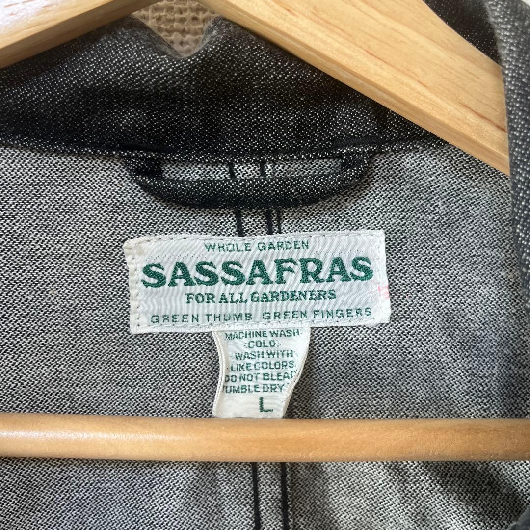SASSAFRAS ダークグレー ジャケット Lサイズ