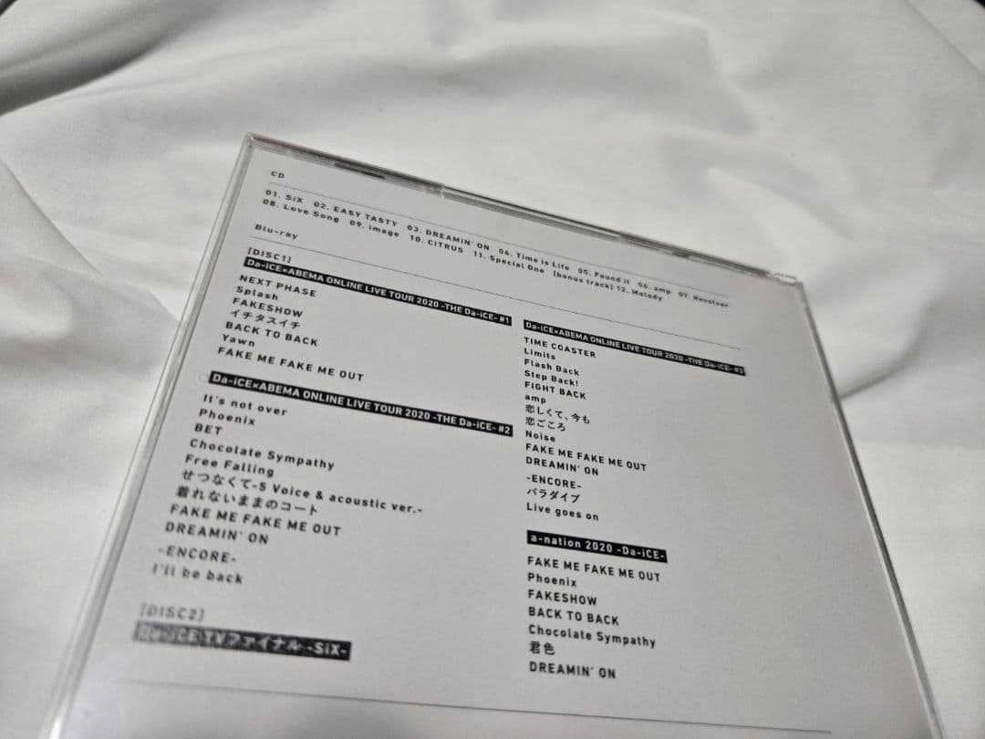 Da-iCE SiX【初回生産限定スペシャルBOX Blu-ray盤】