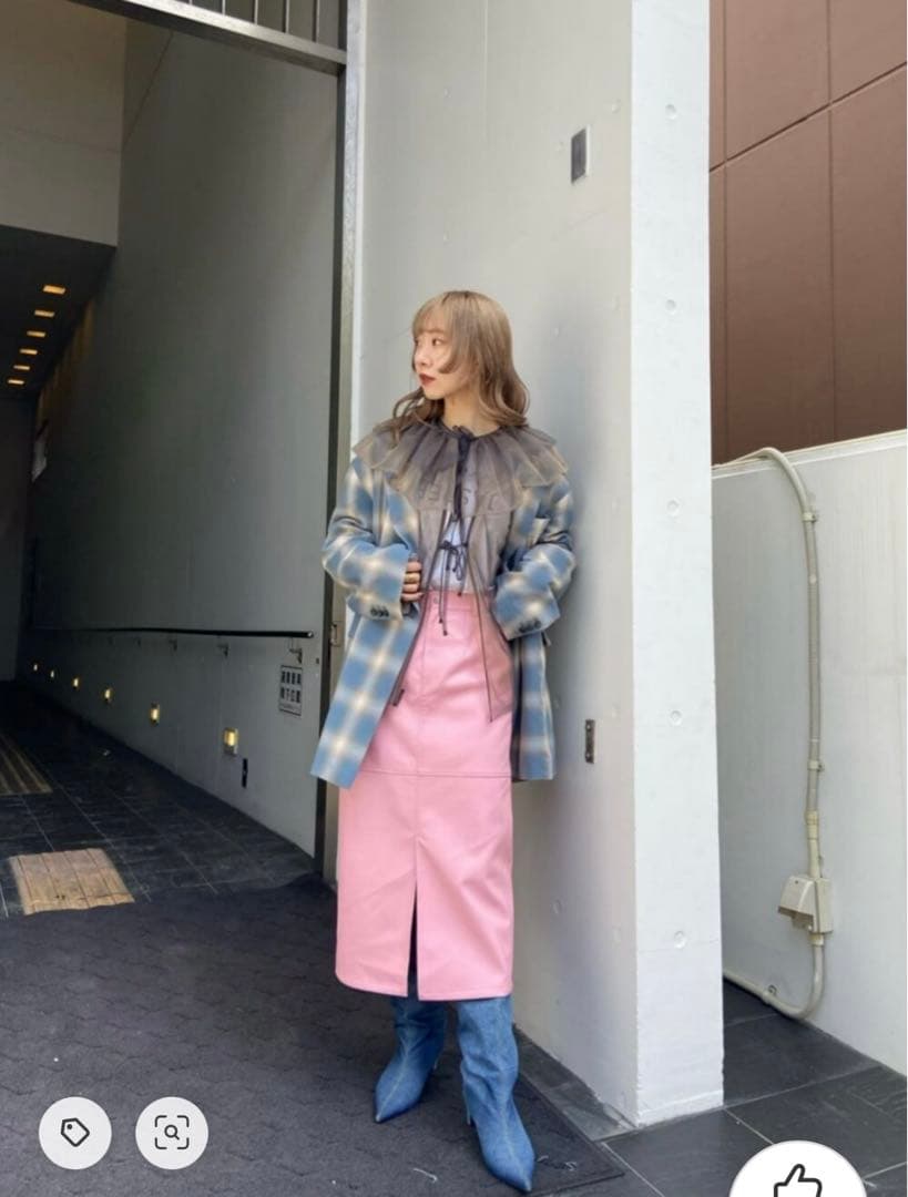 MAISON SPECIAL チェックオーバージャケット