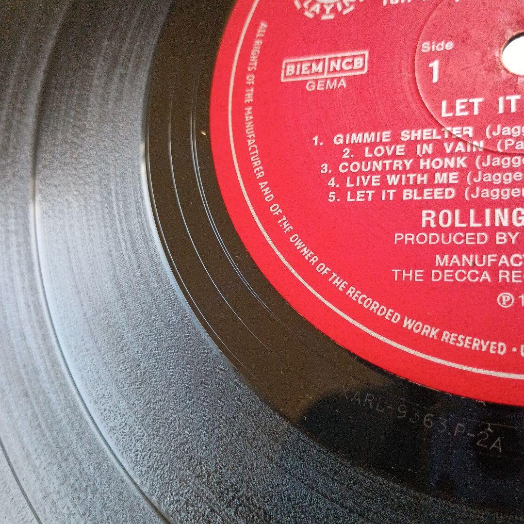 UK盤 LET IT BLEED Stones ローリング ストーンズ