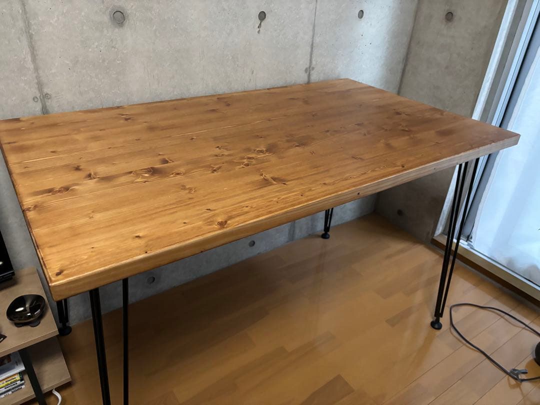 LOWYA ロウヤ ダイニングテーブル　70cm ✖︎120cm ライトブラウン