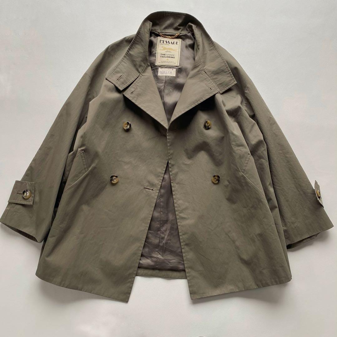 【25SS/良好】レサージュ NALYA/ナリヤ スタンドショートコート