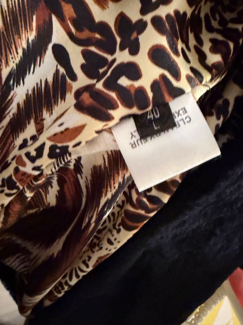 新品同様インポート黒ブラック袖フレア美ラインリアルファーコート希少小さいサイズ