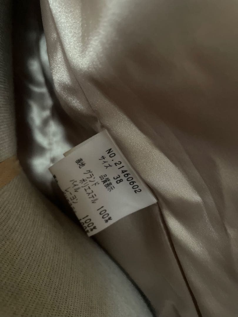 【極美品】ユキトリイ ベロアジャケット 入学式　ワンボタン