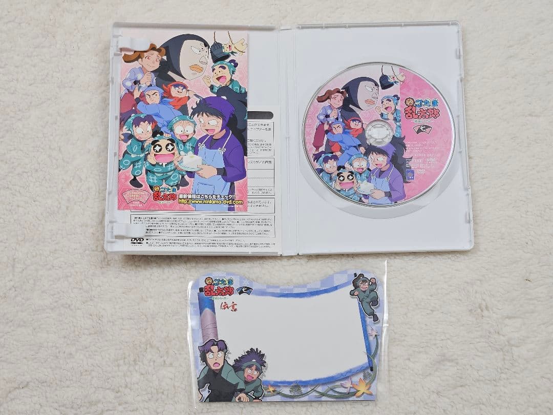 【えむ】忍たま乱太郎 DVD 第18シリーズ 全7巻 収納BOX付