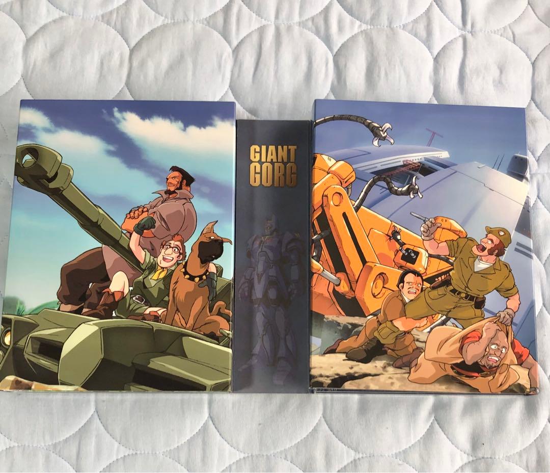 巨神ゴーグDVD-BOX 安彦良和 DVD6枚＋CD2枚＋ブックレット 美品