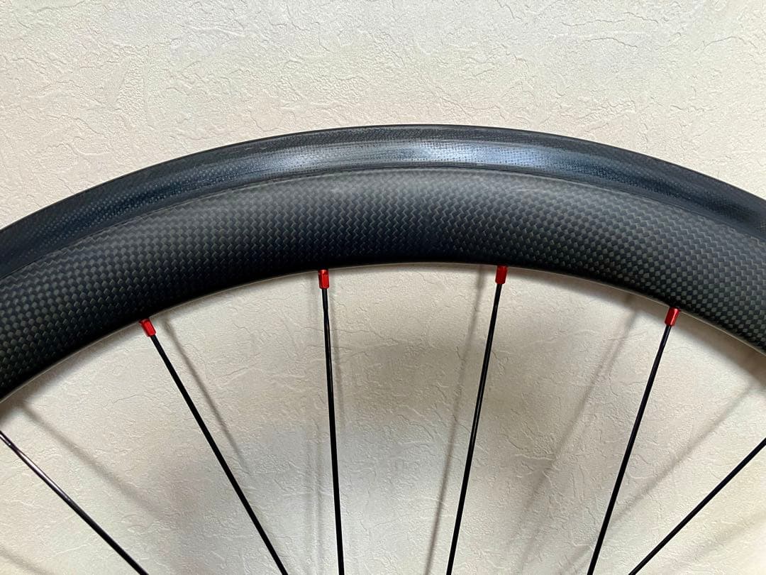 軽量LWCホイール SL 50mm クリンチャー リム 前後1401g【良品】