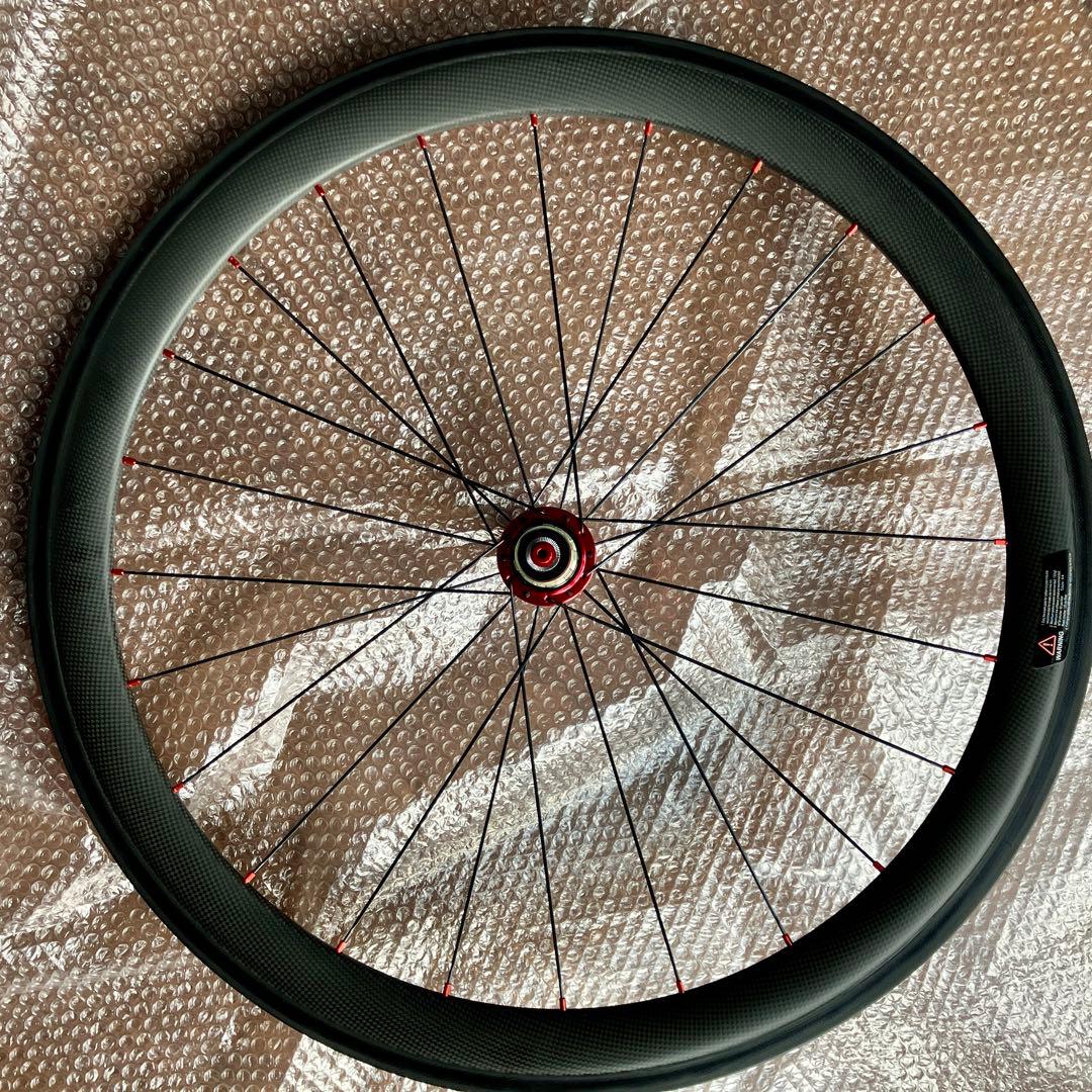 軽量LWCホイール SL 50mm クリンチャー リム 前後1401g【良品】