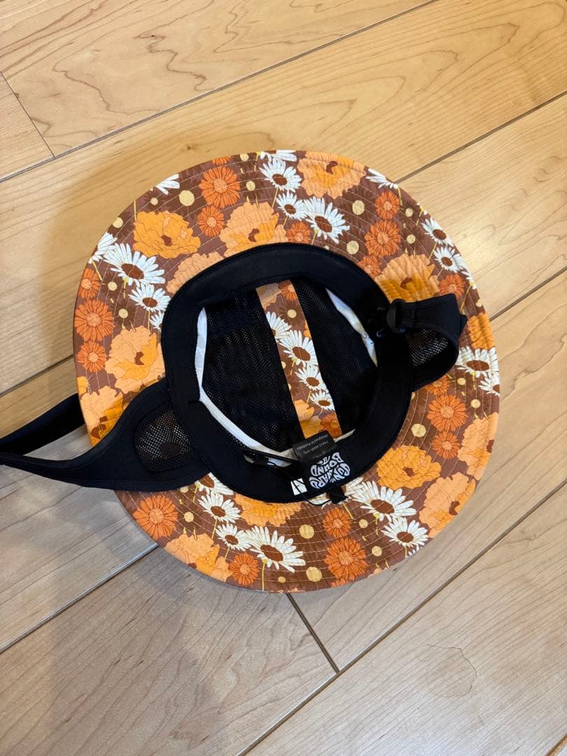サーフィンハット サーフ ハット 帽子 花柄 レトロ sunwardbound