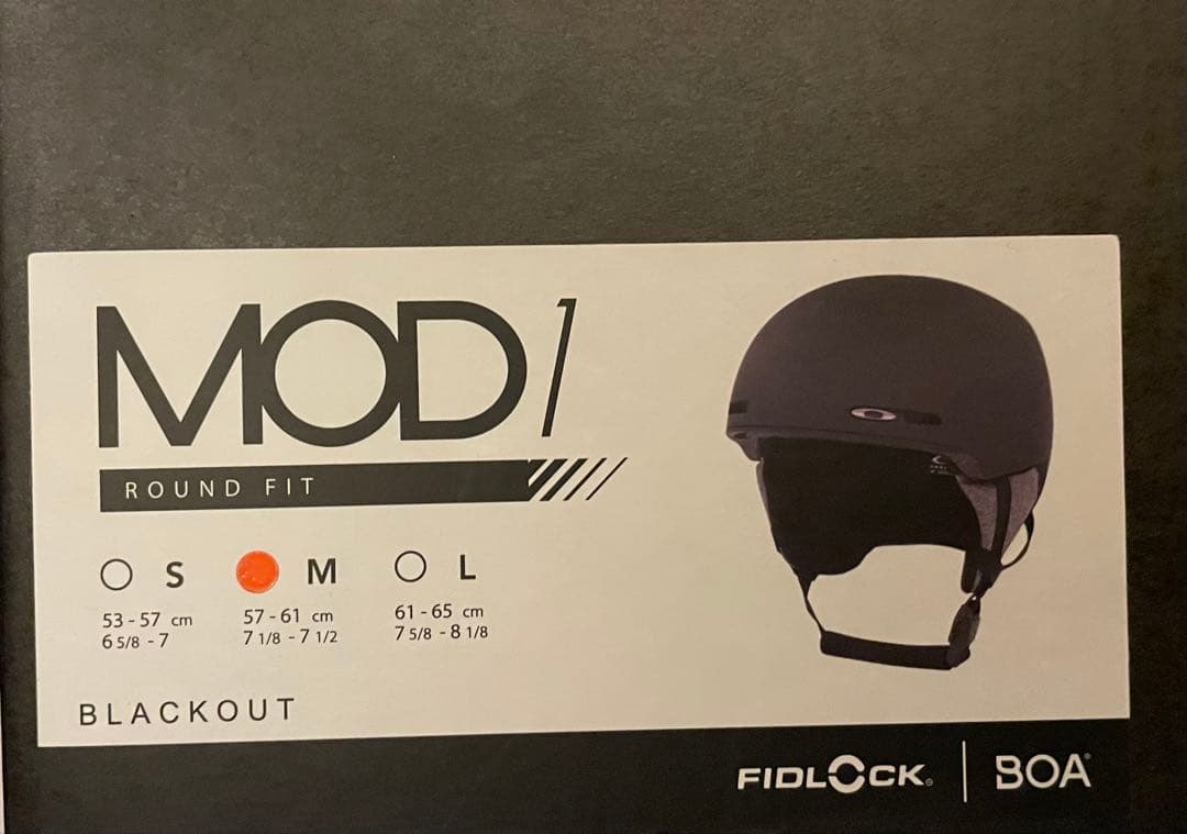OAKLEY ヘルメット MOD1 ブラックアウト