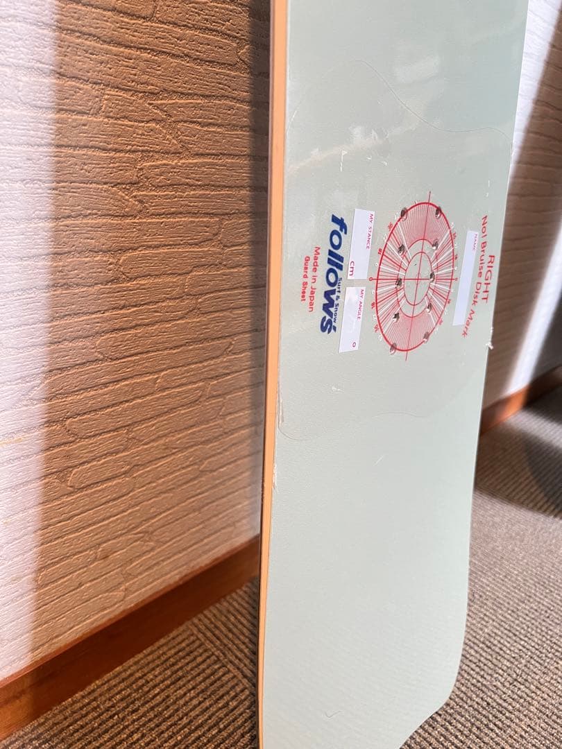 スノーボード gentemstick mantaray 145