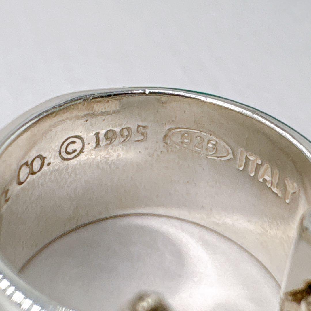 極美品 ティファニー アトラス フープ ピアス 片耳 シルバー925