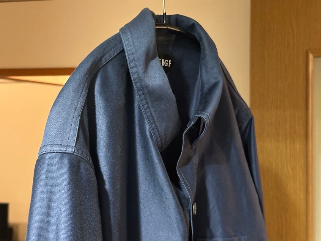 AUBERGE DM CHARBON モールスキン カバーオール