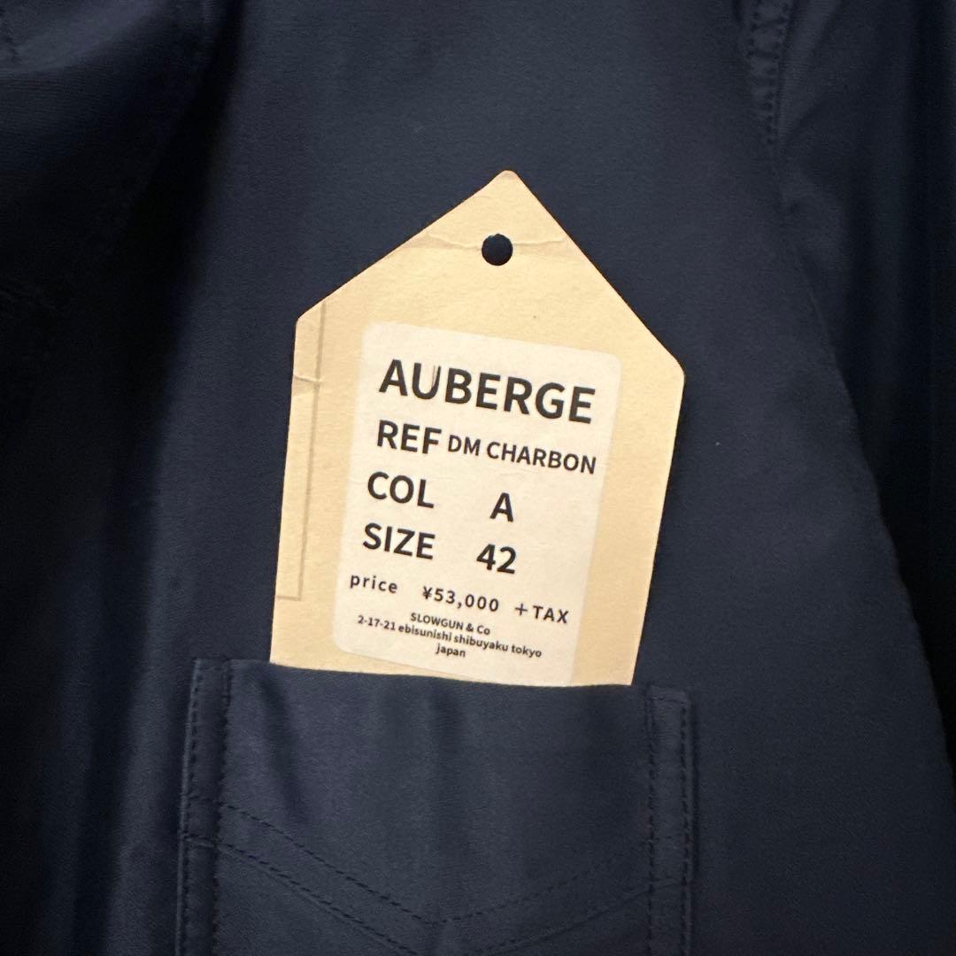 AUBERGE DM CHARBON モールスキン カバーオール