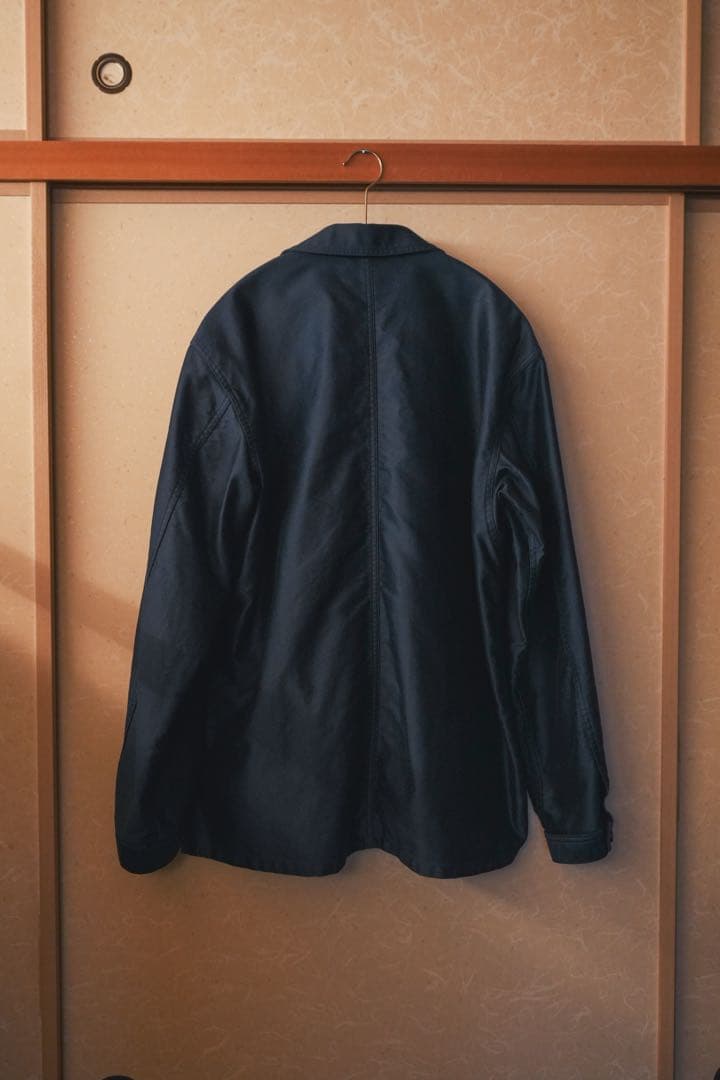 AUBERGE DM CHARBON モールスキン カバーオール