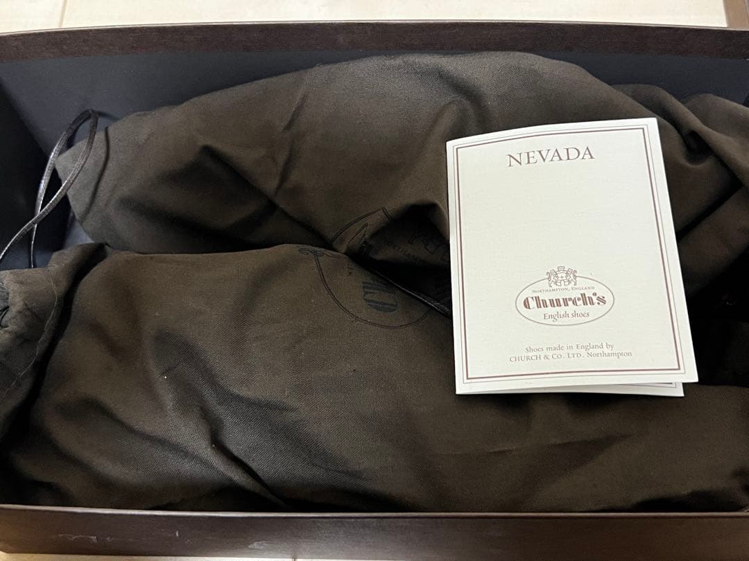 Church's Diplomat EBONY 65F チャーチ ディプロマット