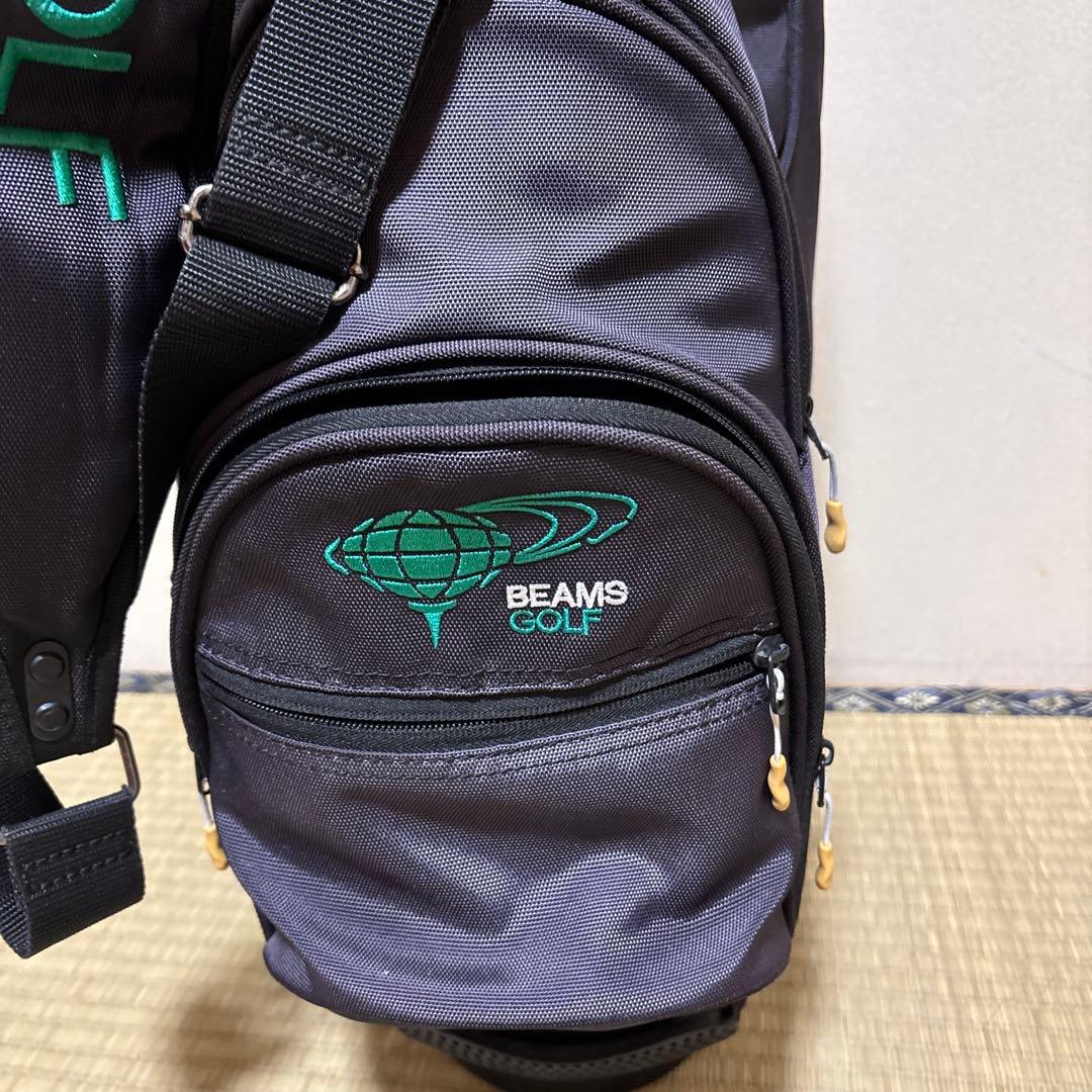 BEAMSGOLF ブラック ゴルフバッグヘッドカバー3点おまけ