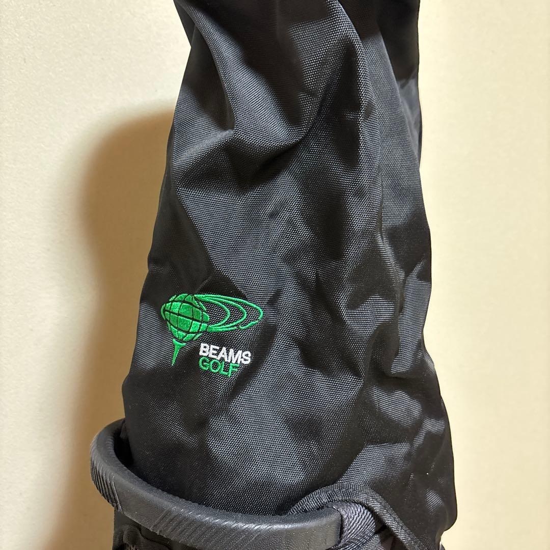 BEAMSGOLF ブラック ゴルフバッグヘッドカバー3点おまけ