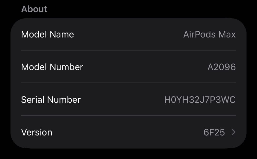 付属品完備　AirPods Max シルバー 本体