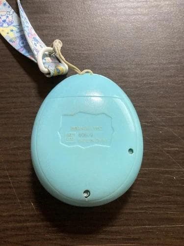 【動作確認済】バンダイ　たまごっちみーつ　ファンタジー　ブルー　ストラップ付